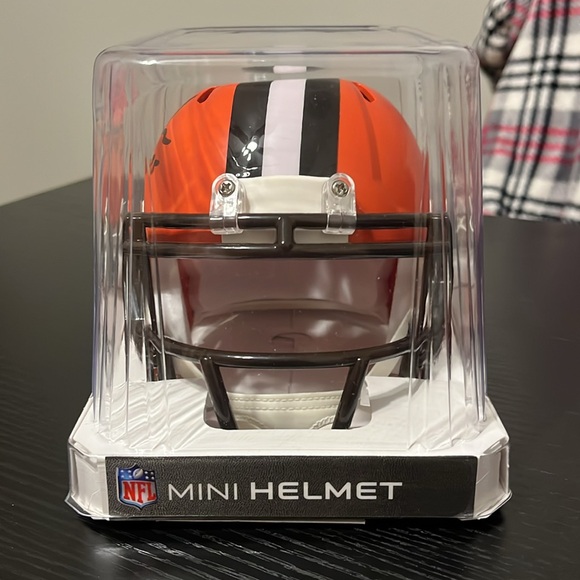 NFL Joel Bitonio #75 Browns signed Riddell Speed Mini helmet - Picture 2 of 6